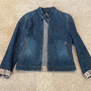Burberry denim jacket size small